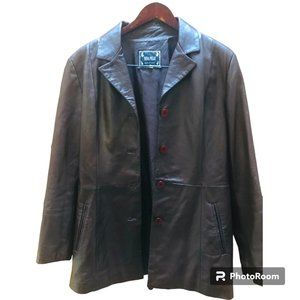 Women's Brown Italian Leather Jacket